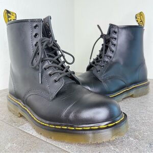 Dr. Martens 1460 Air Wair black leather safety boots ASTM F2892-18 EH EU45 M11